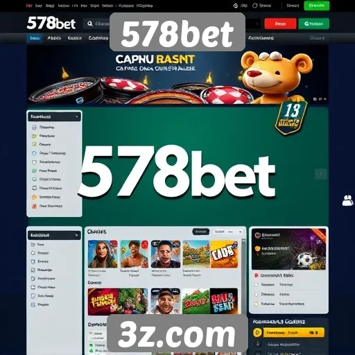 Acessibilidade e design do site 578bet